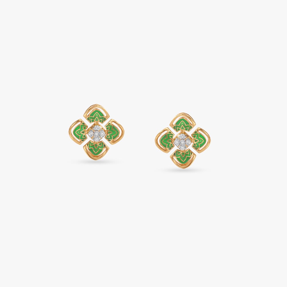 Versatile Chic Diamond Stud Earrings,,hi-res image number null