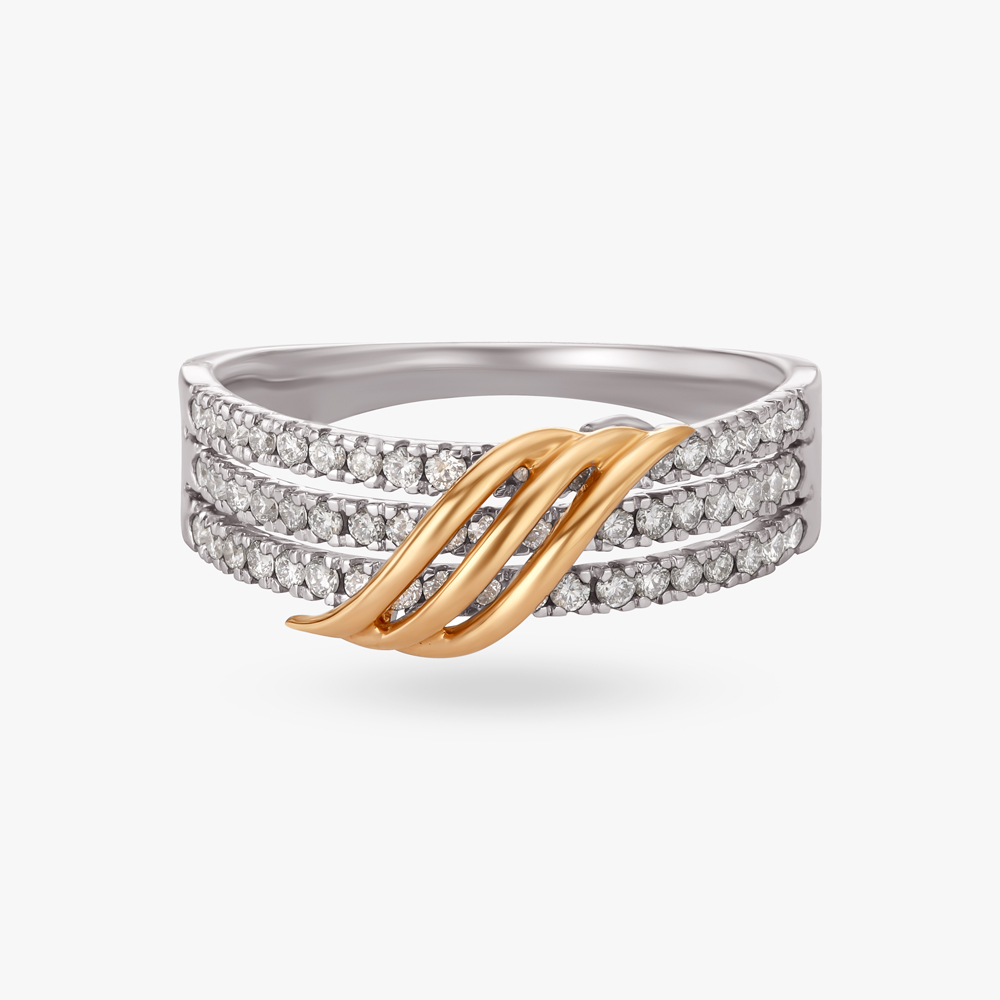 Sleek Diamond Finger Ring,,hi-res image number null