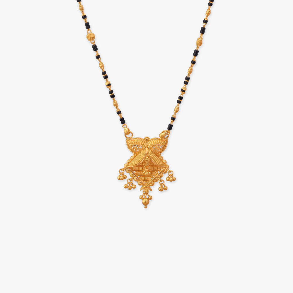 

Traditional Filigree Gold Mangalsutra