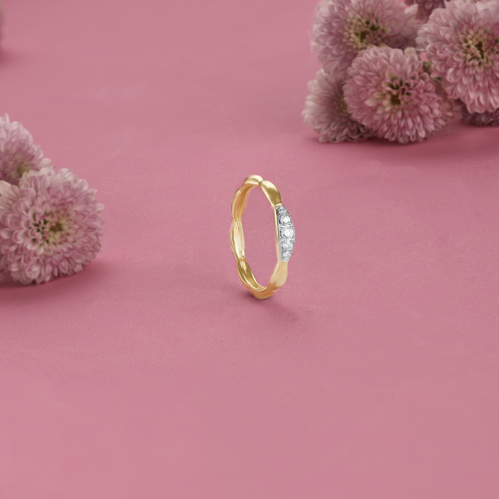 Ethereal Twist Diamond Ring,,hi-res image number null