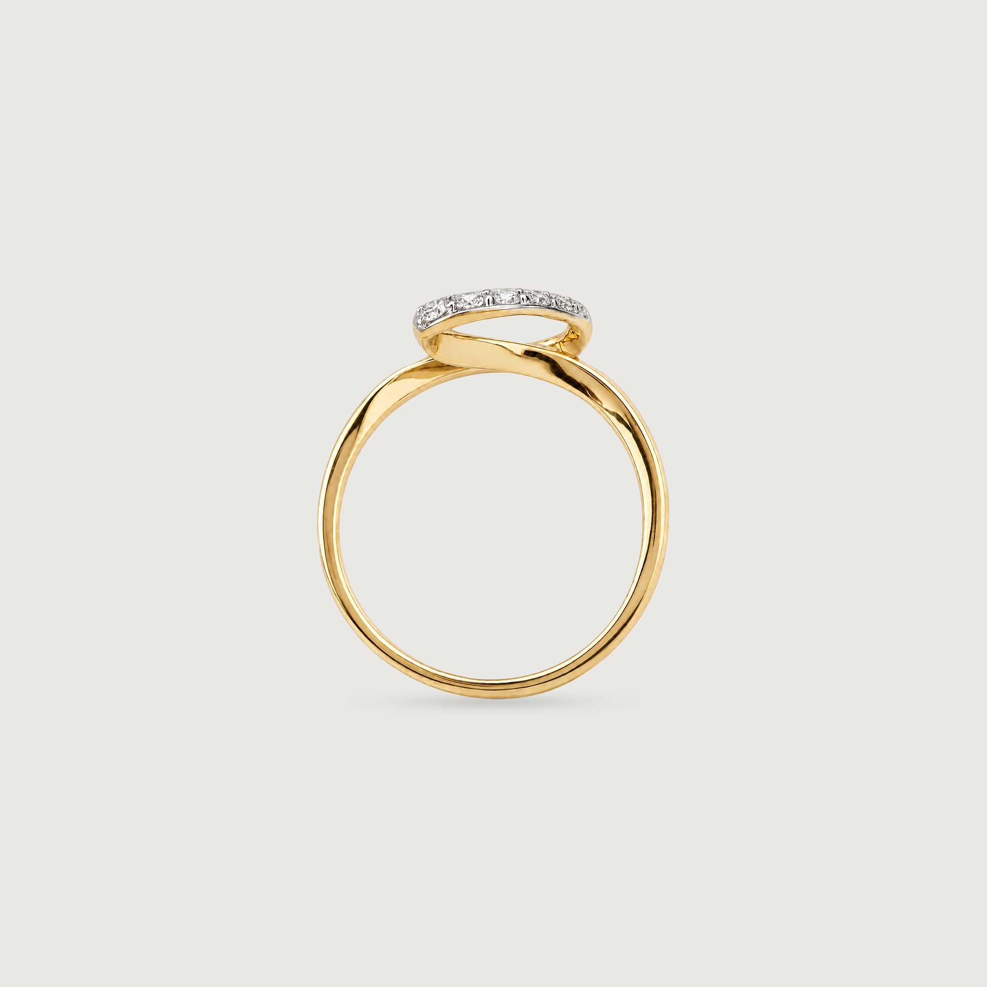 Elegant Infinity Diamond Ring,,hi-res image number null