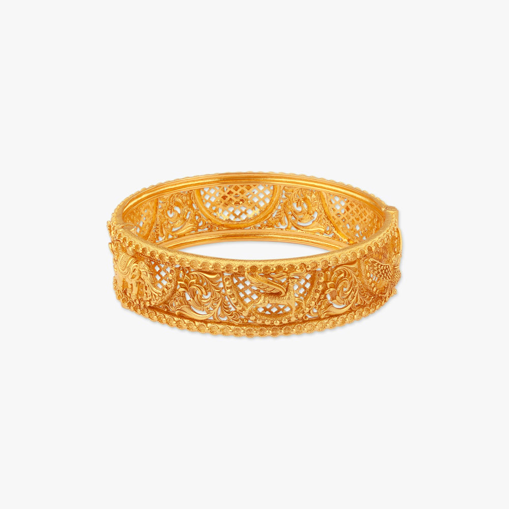 Enchanted Haven Gold Bangle,,hi-res image number null
