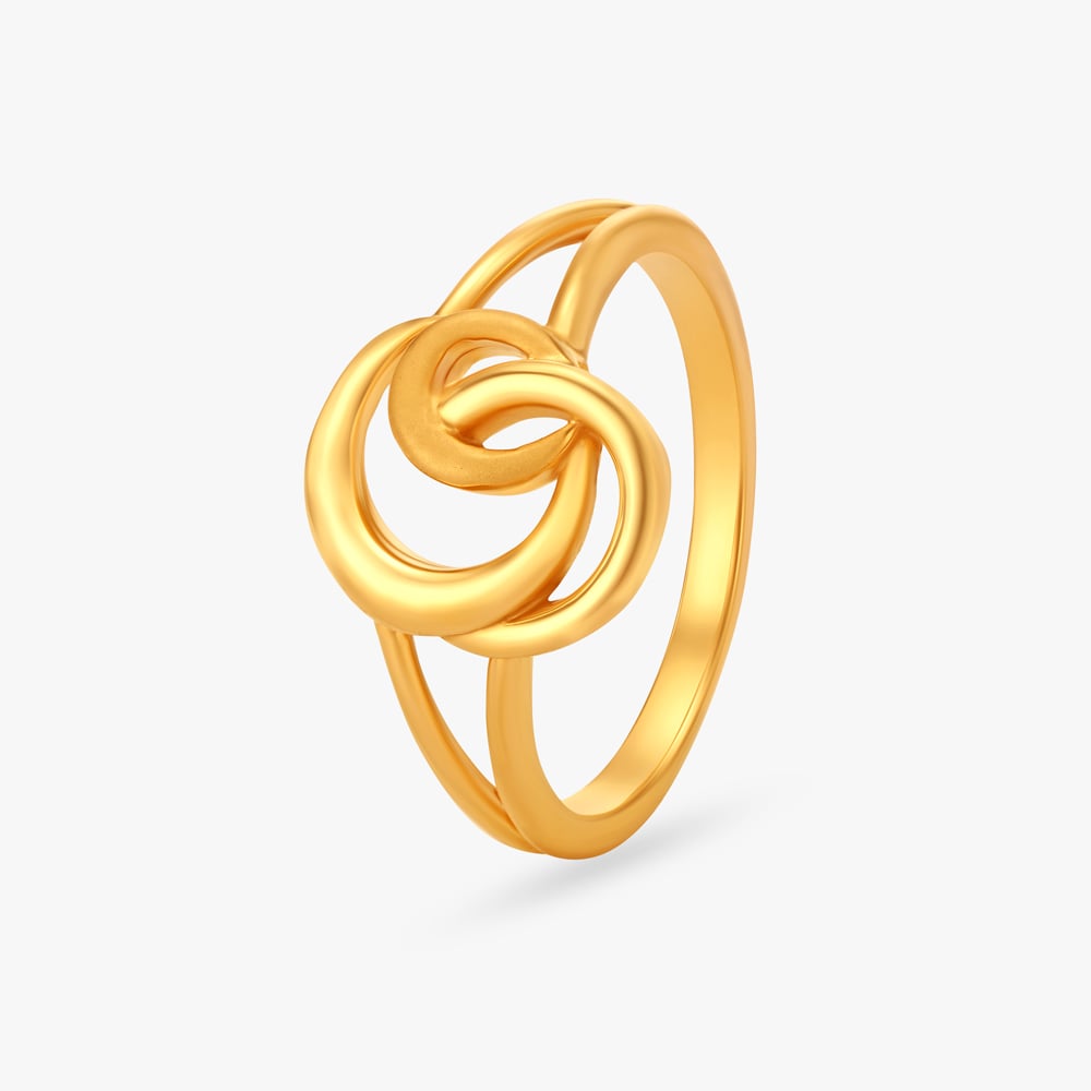 

Interconnected Circles Ring