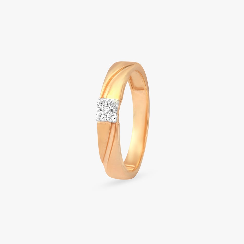 Urban Square Diamond Ring for Men,,hi-res image number null