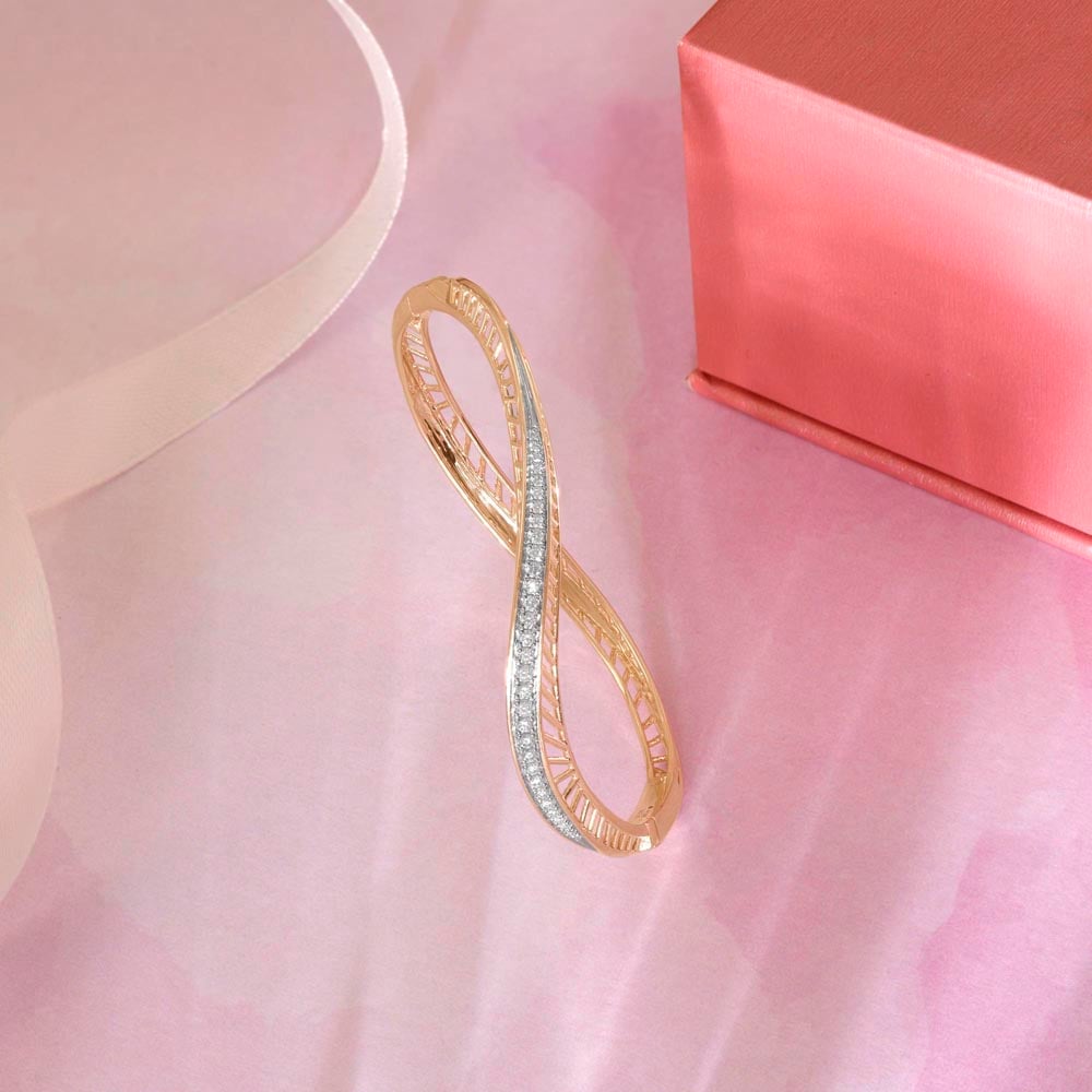 Timeless Twist Diamond Bangle,,hi-res image number null