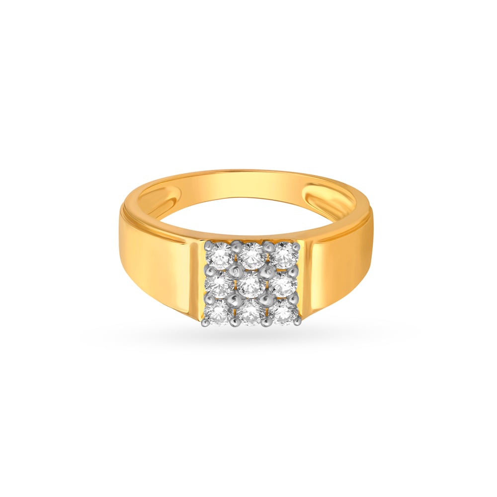Buoyant Diamond Ring For Men,,hi-res image number null