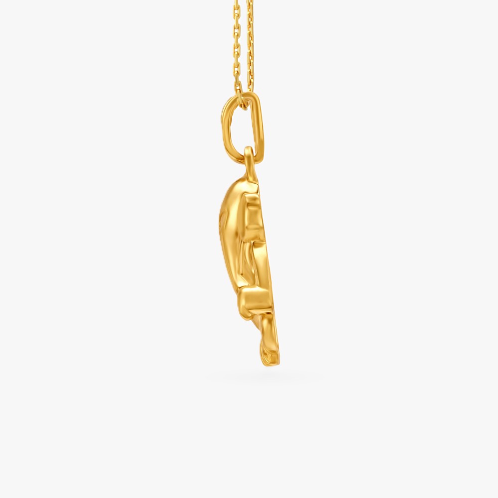 Eternal Ganesh Gold Pendant,,hi-res image number null