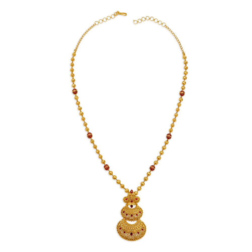 Opulent Gold Haaram,,hi-res image number null