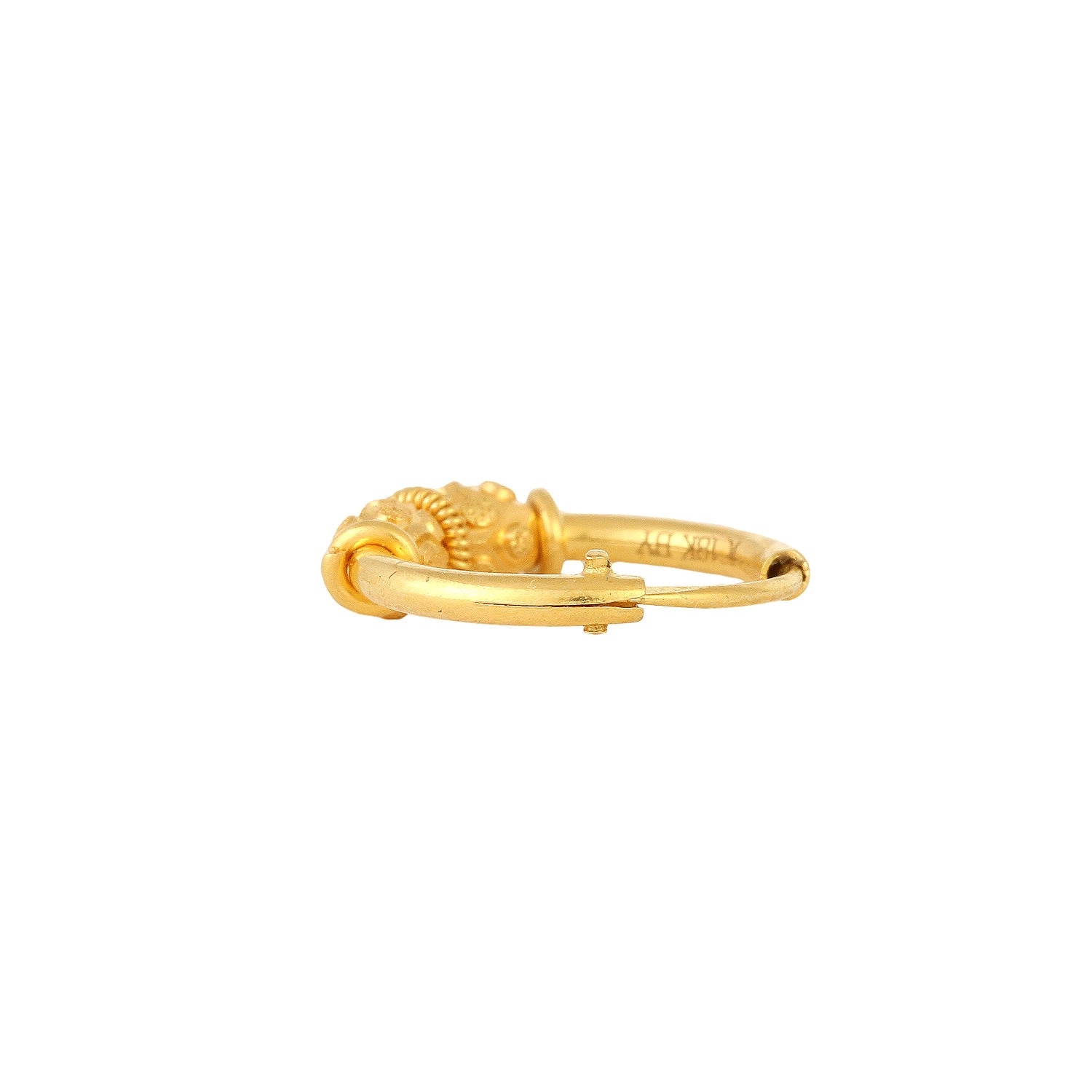 Rajkot Bali Gold Hoop Earrings,,hi-res image number null