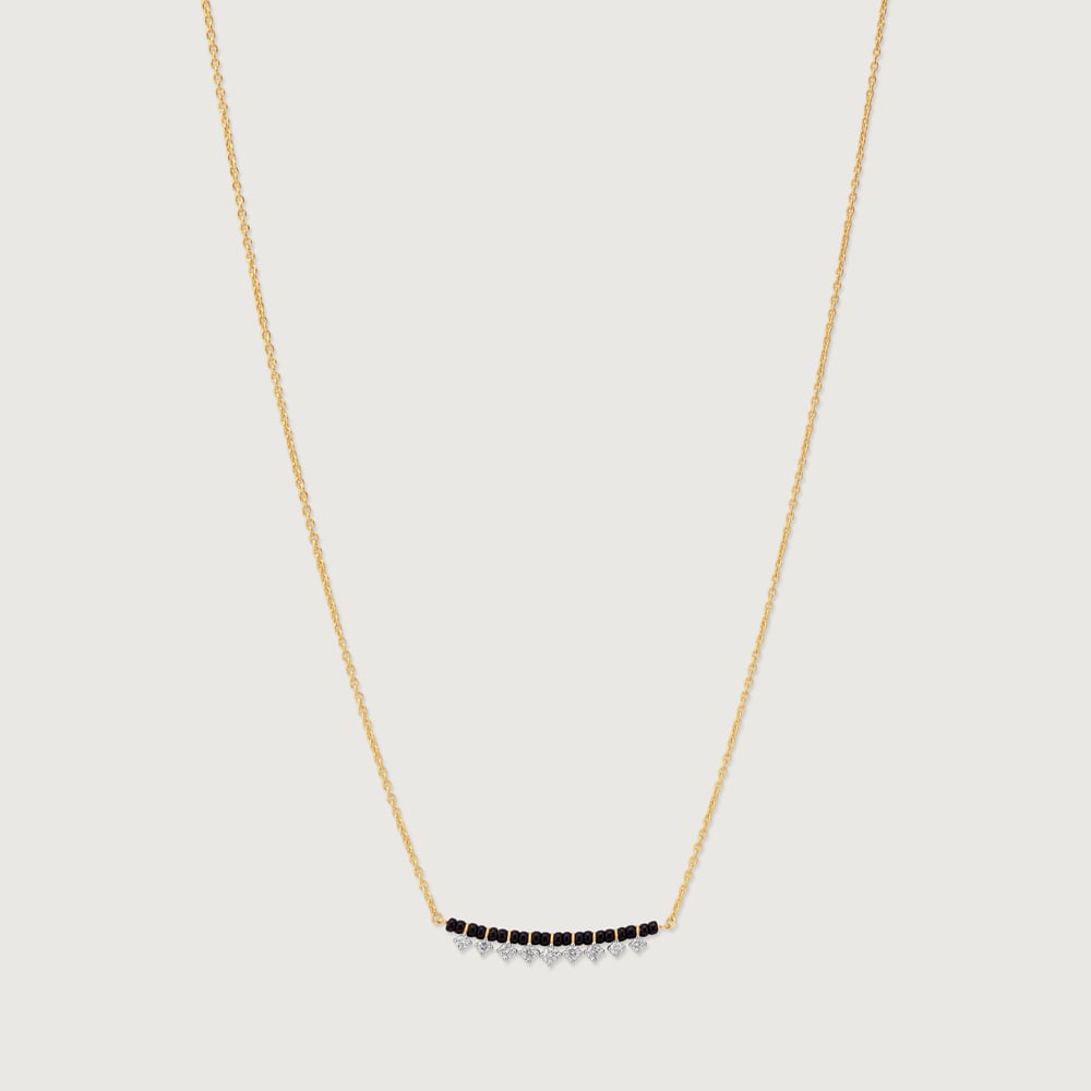 Delicate Dancing Diamond Mangalsutra,,hi-res image number null