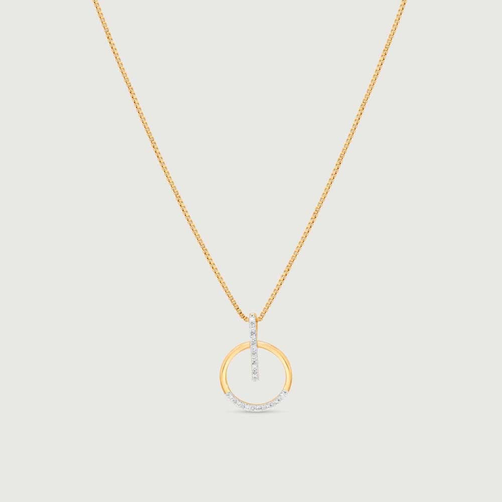 Glitzy Loop Diamond Pendant,,hi-res image number null