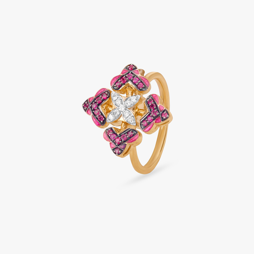 Blossom Swing Diamond Ring,,hi-res image number null