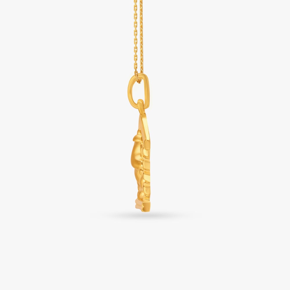 Alluring Lord Ganesha Pendant,,hi-res image number null
