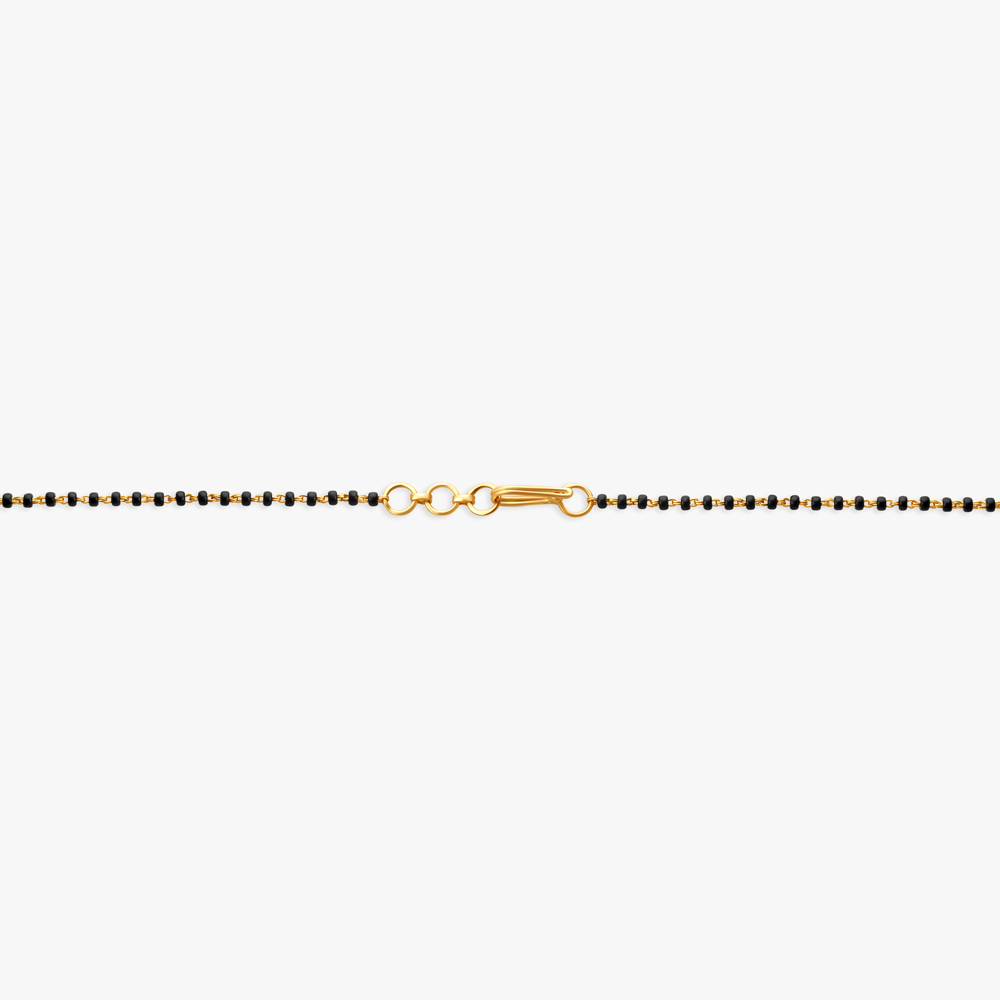 Stylish Floral Mangalsutra,,hi-res image number null