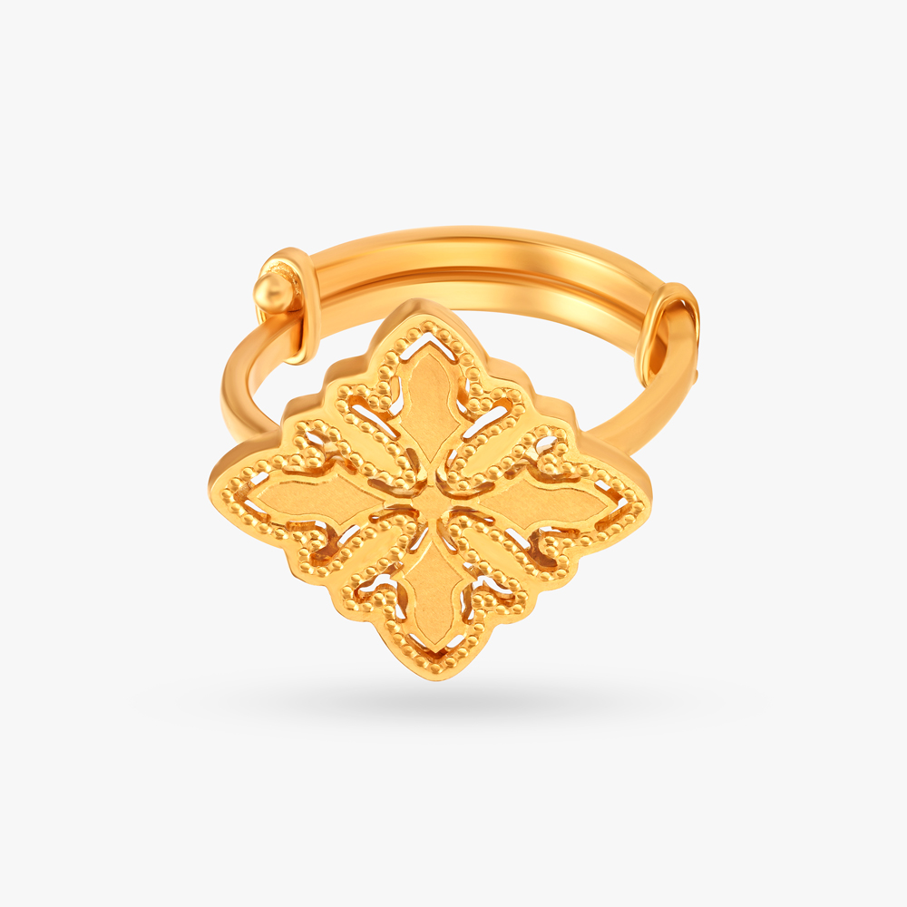 Edgy Geometric Ring,,hi-res image number null