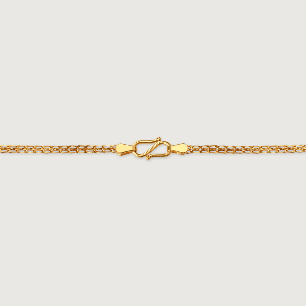Dazzling Dangler 22 Kt Gold Chain,,hi-res image number null