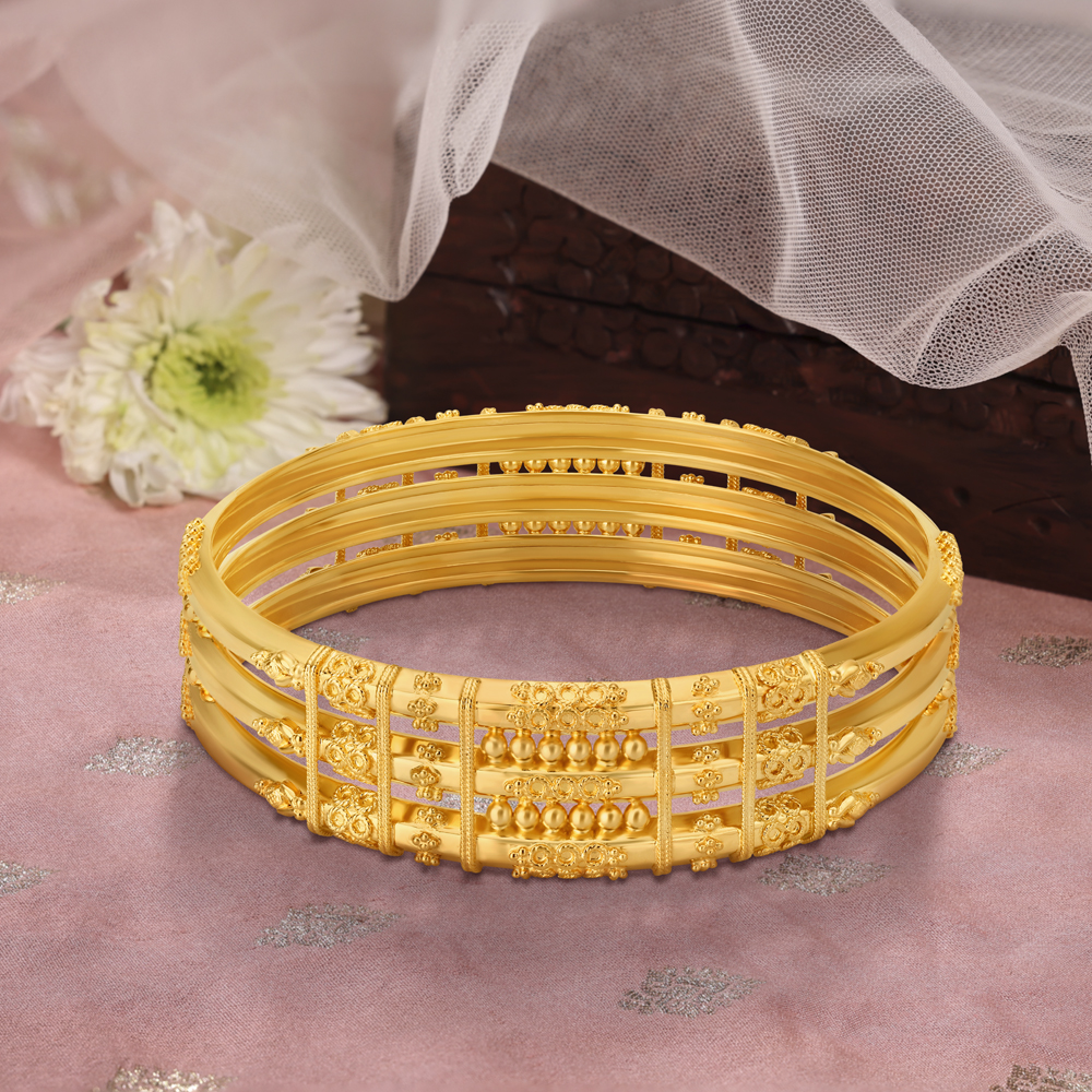 Multi-Strand Gold Bangle,,hi-res image number null