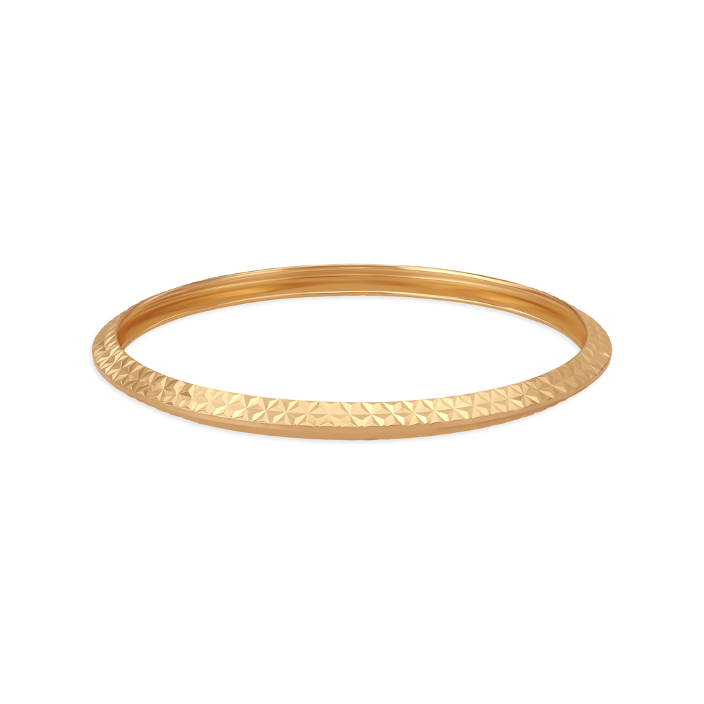 Savannah Gold Stacking Bangle Bracelet | Julie Vos