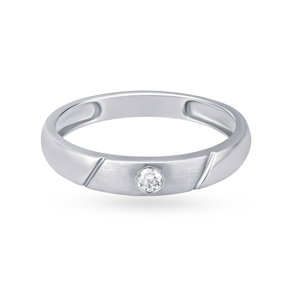 Simplistic 950 Platinum Band Ring,,hi-res image number null