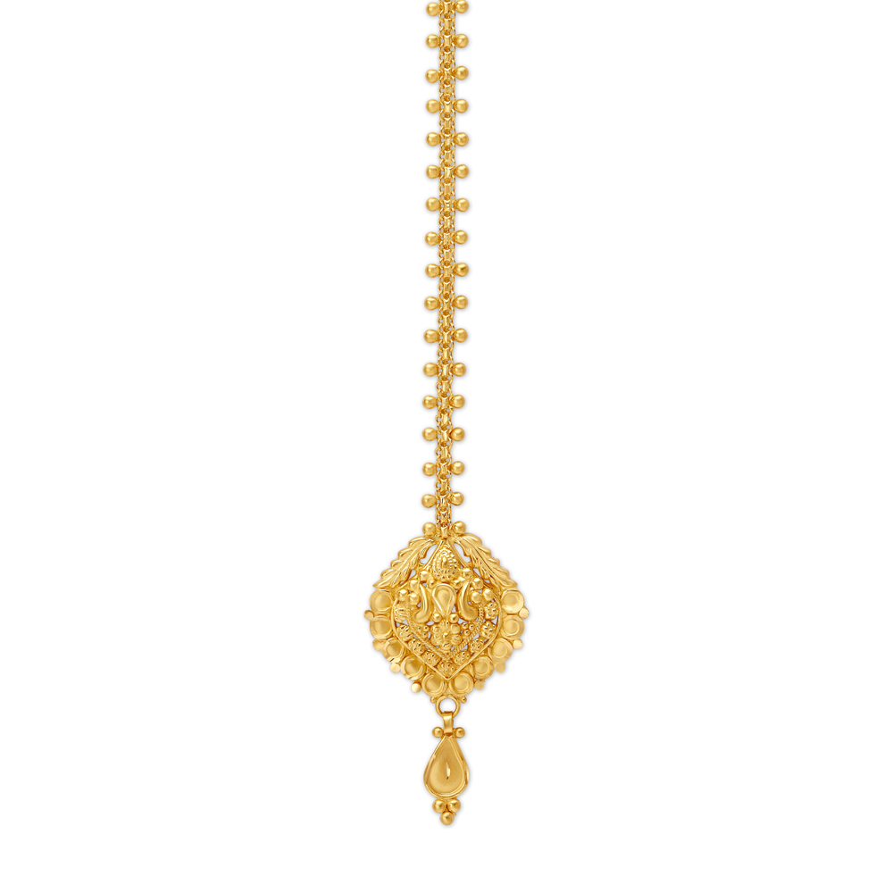 Traditional Gold Maang Tikka
