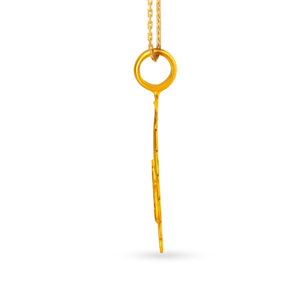 Spiritual Classic Gold Om Pendant,,hi-res image number null