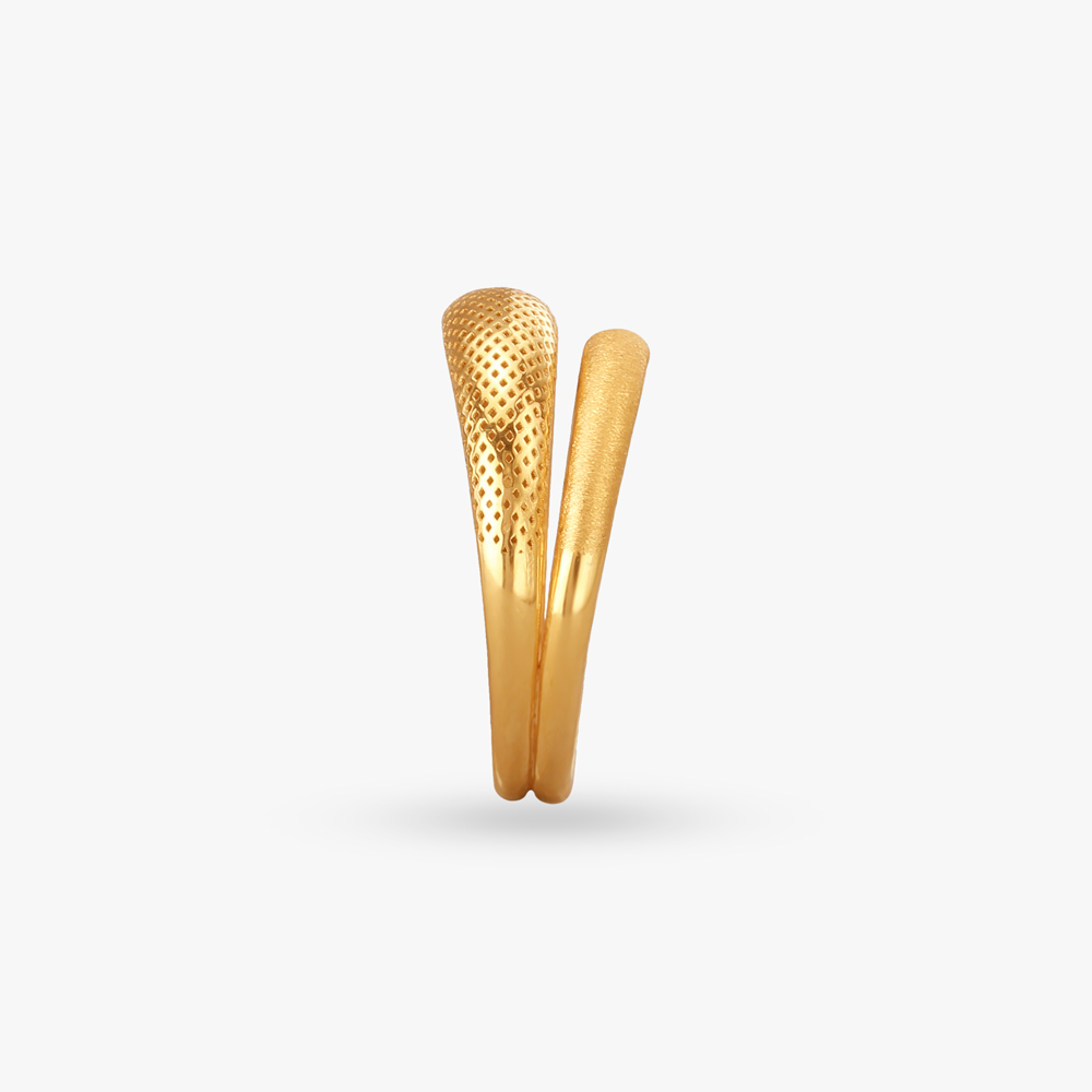 Luxe Layers Gold Finger Ring,,hi-res image number null