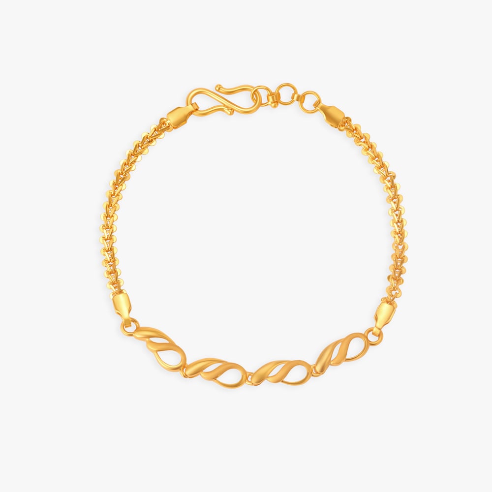 SPE Gold - Flower to Flower Gold Bracelet - Poonamallee