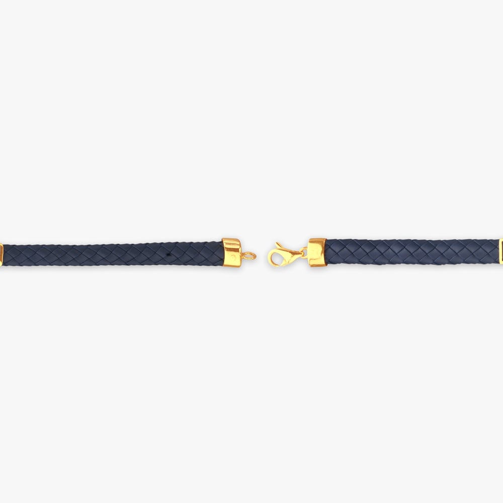 Greco Band Gold Bracelet for Men,,hi-res image number null