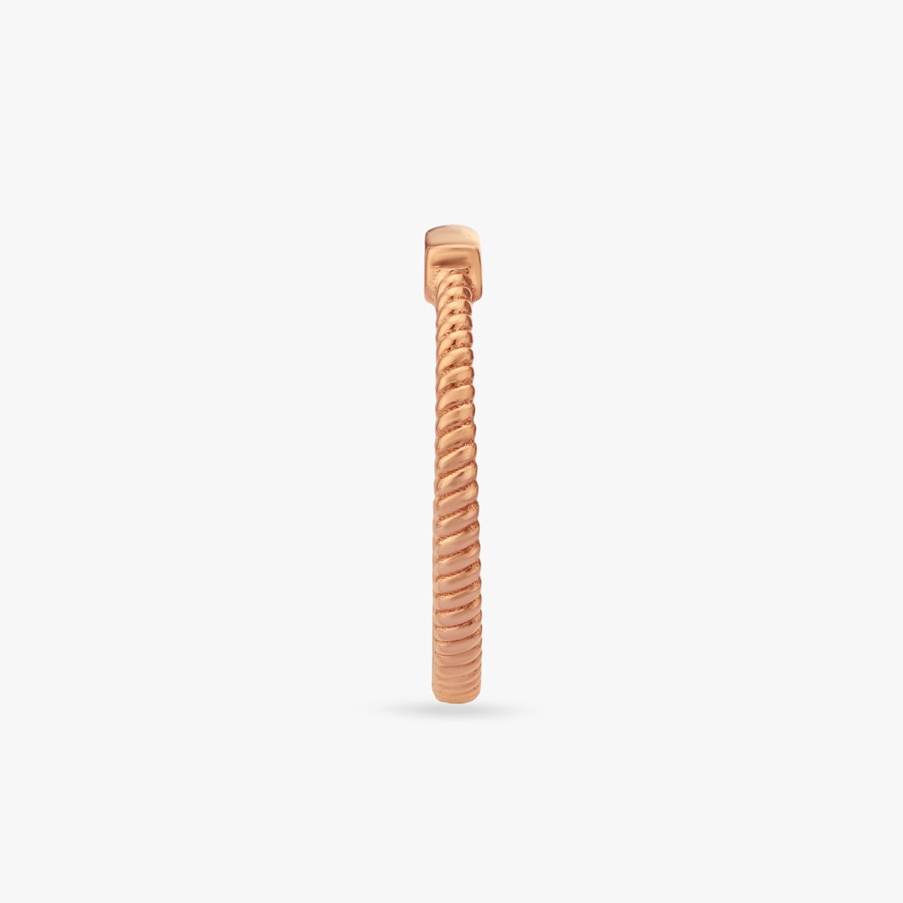 Minimal Twist Gold Ring,,hi-res image number null
