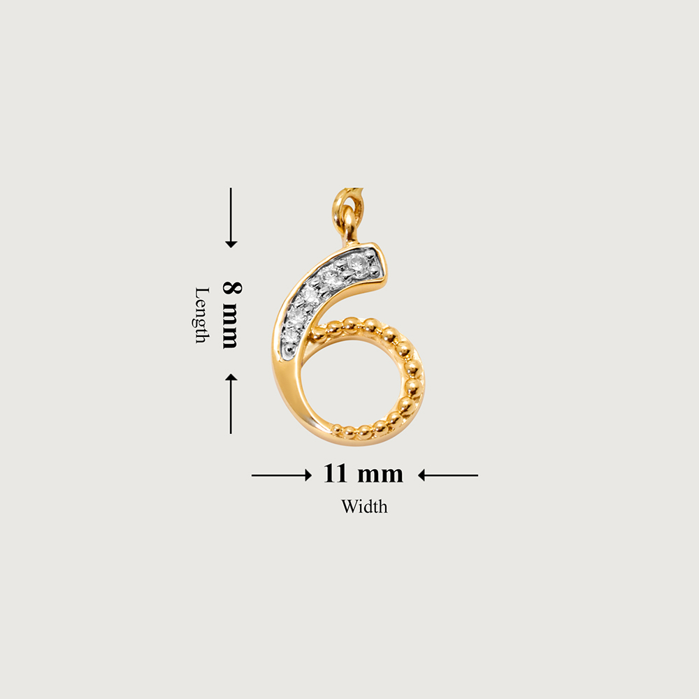 Mia Sutra DIY with Numerical Charms- 6,,hi-res image number null