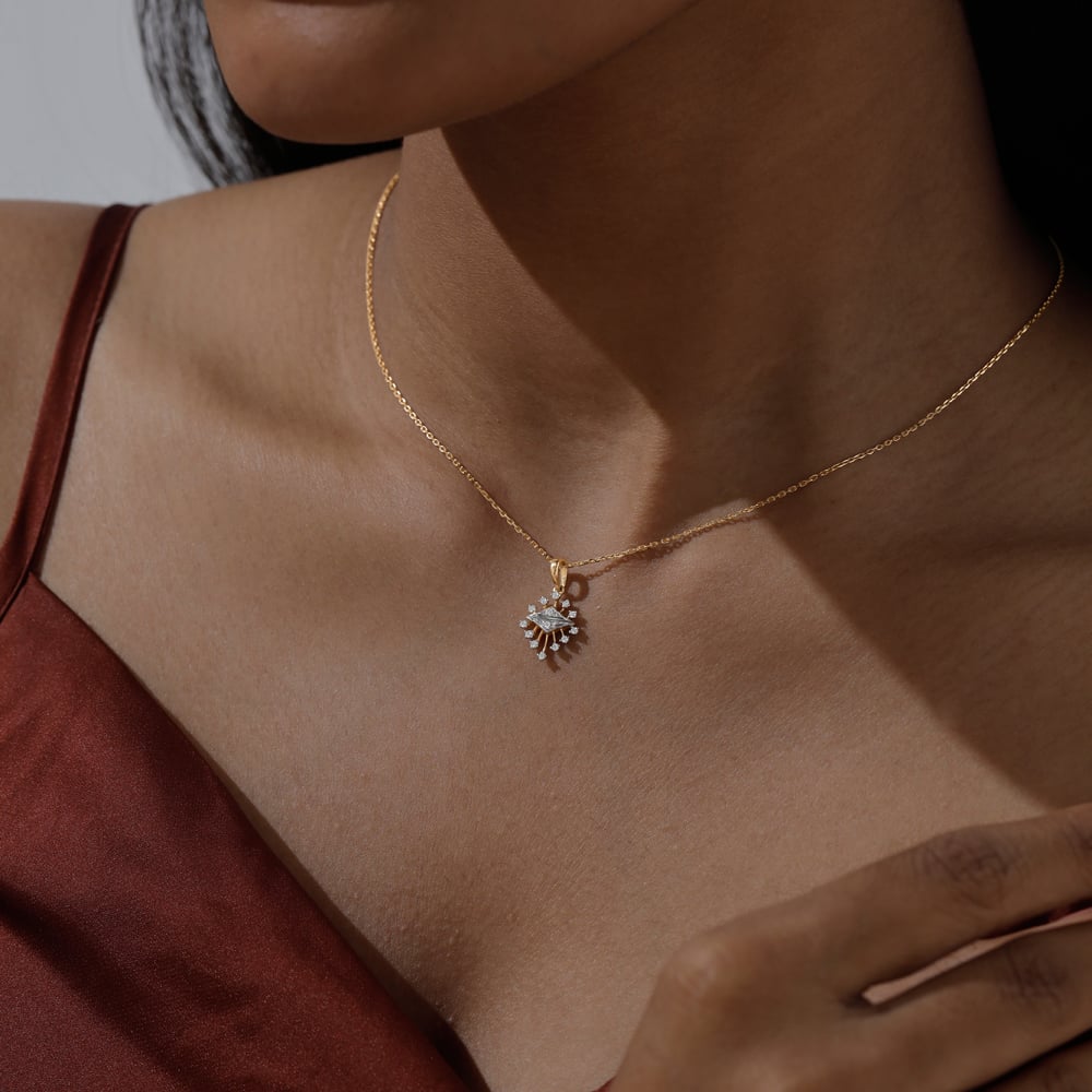 Radiant Harmony Diamond Pendant,,hi-res image number null