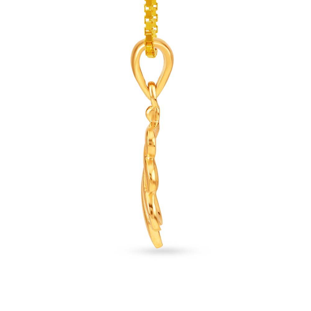 Subliminal 22 Karat Gold Pendant,,hi-res image number null