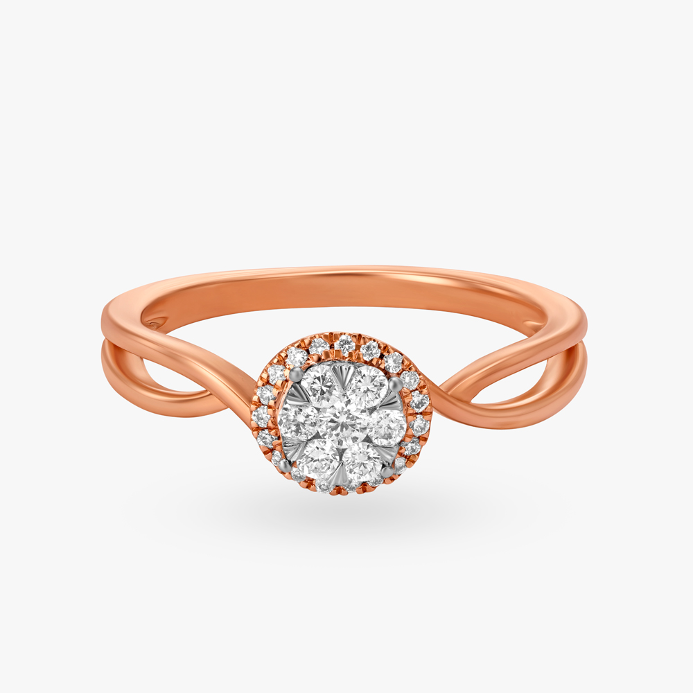 Flower Cluster Diamond Ring,,hi-res image number null