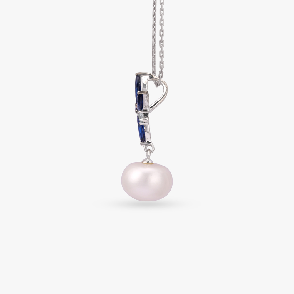 Stellar Petal Silver Pendant,,hi-res image number null