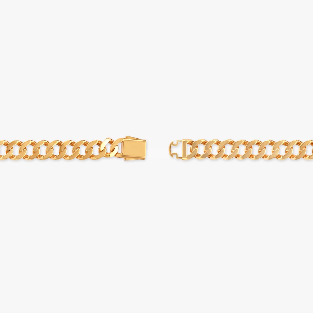 Interlocking Gold Bracelet for Men,,hi-res image number null
