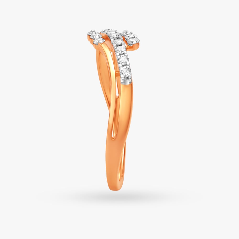 Elegant Modish Diamond Ring,,hi-res image number null