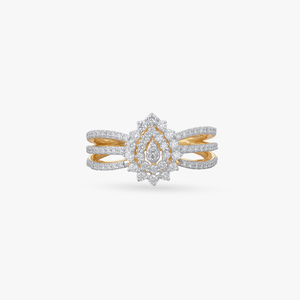 Luxe Bloom Diamond Ring,,hi-res image number null