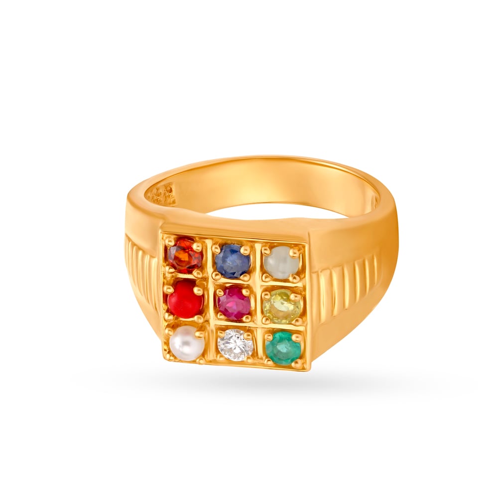 Sumptuous Navaratnam Diamond Finger Ring,,hi-res image number null