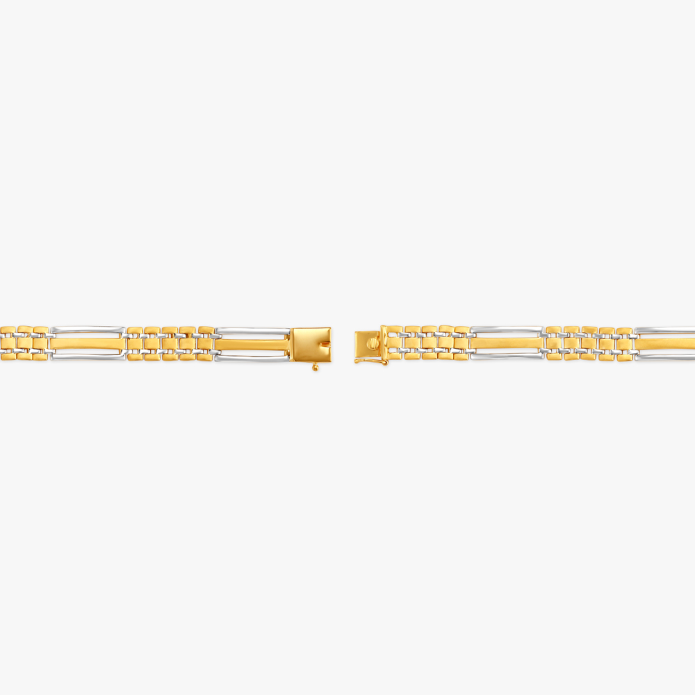 Superb Gold Bracelet For Men,,hi-res image number null