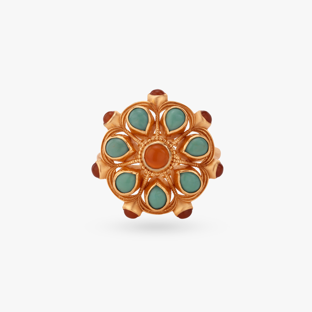 Tropical Orchard Gold Ring,,hi-res image number null