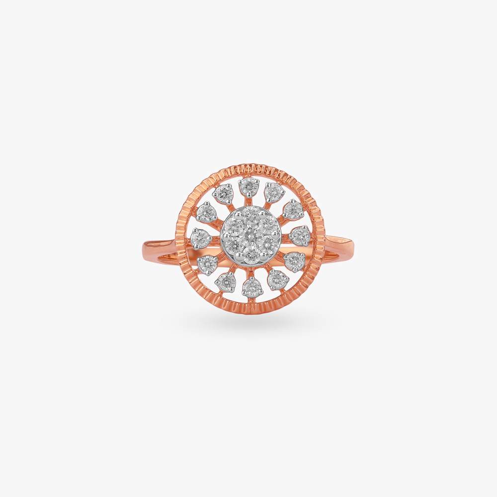 Ornate Halo Diamond Ring,,hi-res image number null