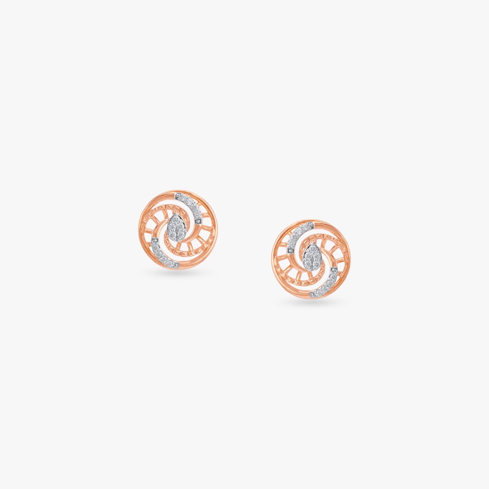 

Cosmic Orbit Diamond Stud Earrings