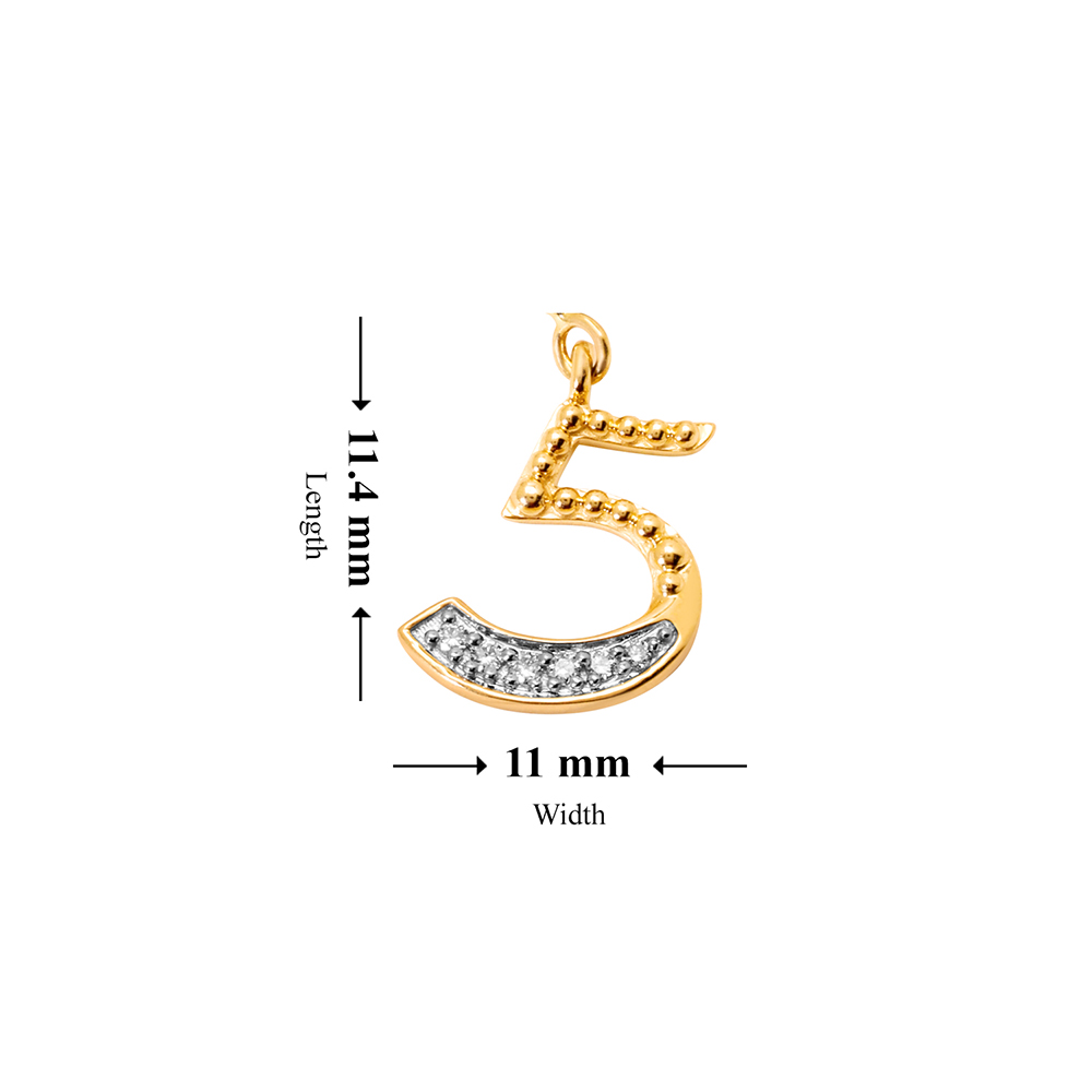 Mia Sutra DIY with Numerical Charms- 5,,hi-res image number null