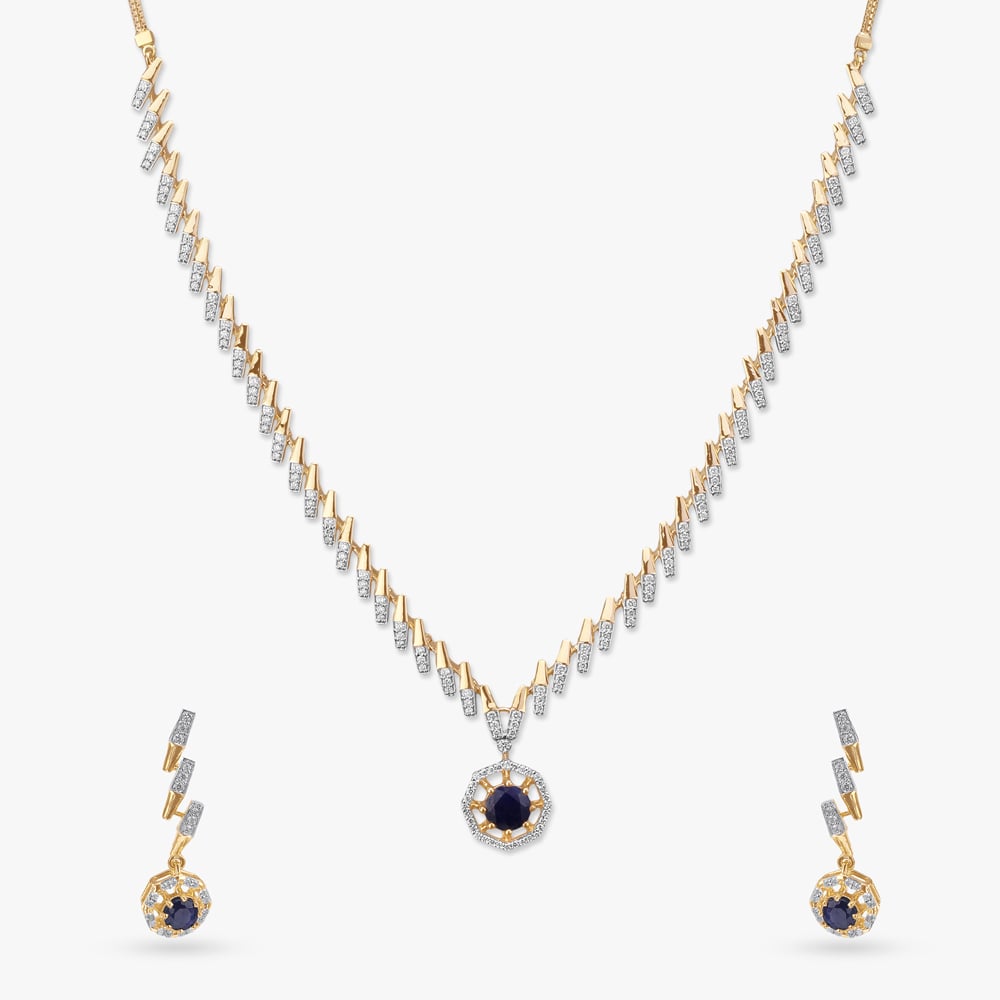 

Twilight Glam Diamond Necklace Set