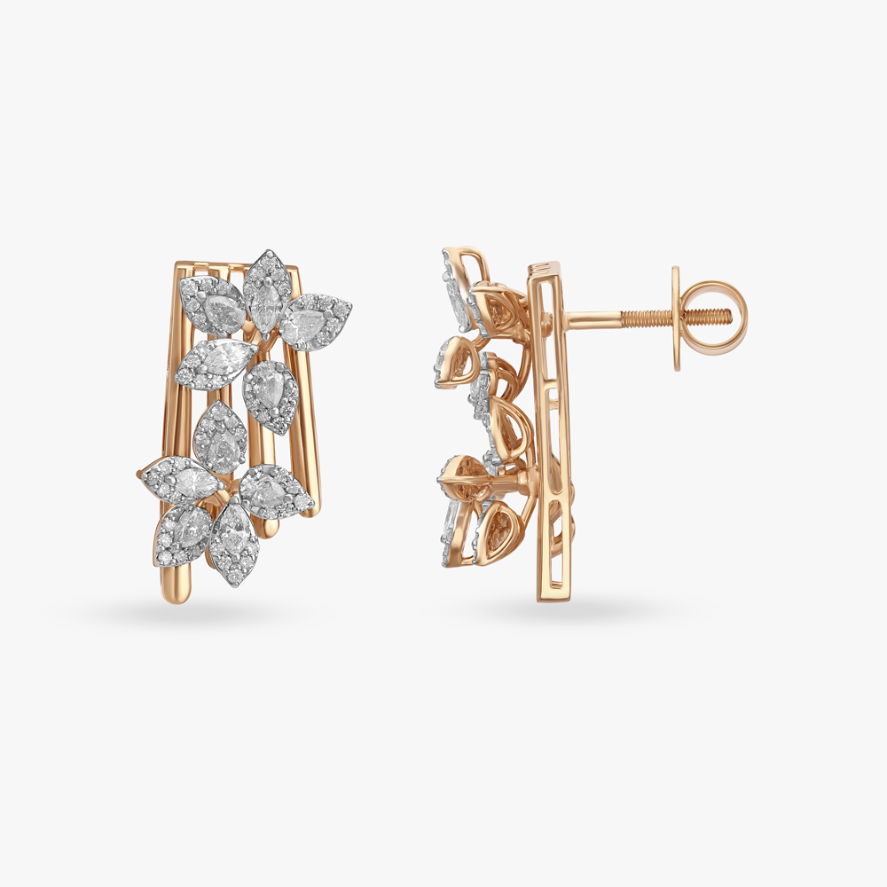 Floral Serenade Diamond Necklace Set,,hi-res image number null