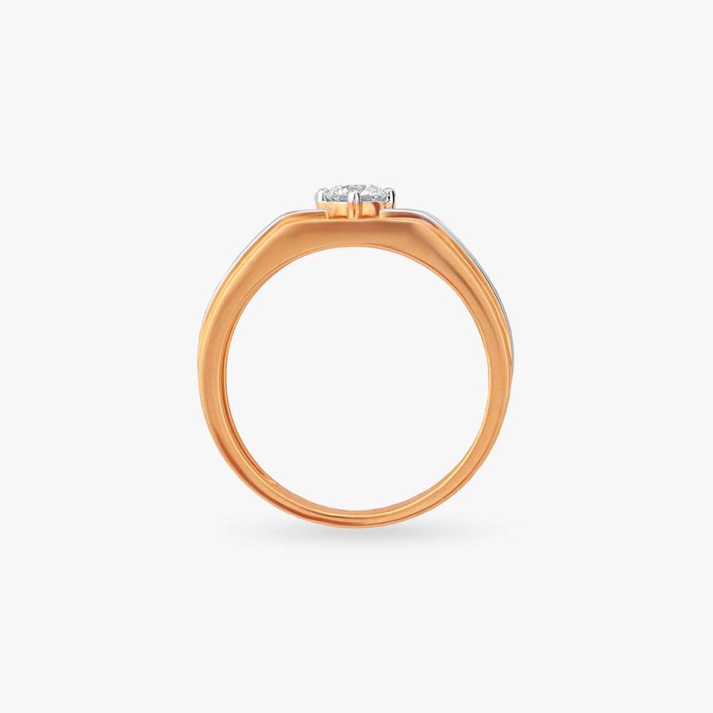 Glow Edit Solitaire Ring For Men,,hi-res image number null