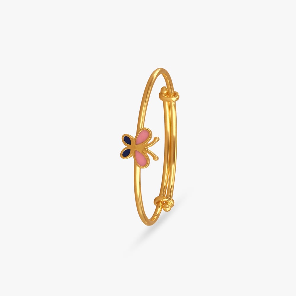 Magic Wings Gold Bangle for Kids,,hi-res image number null