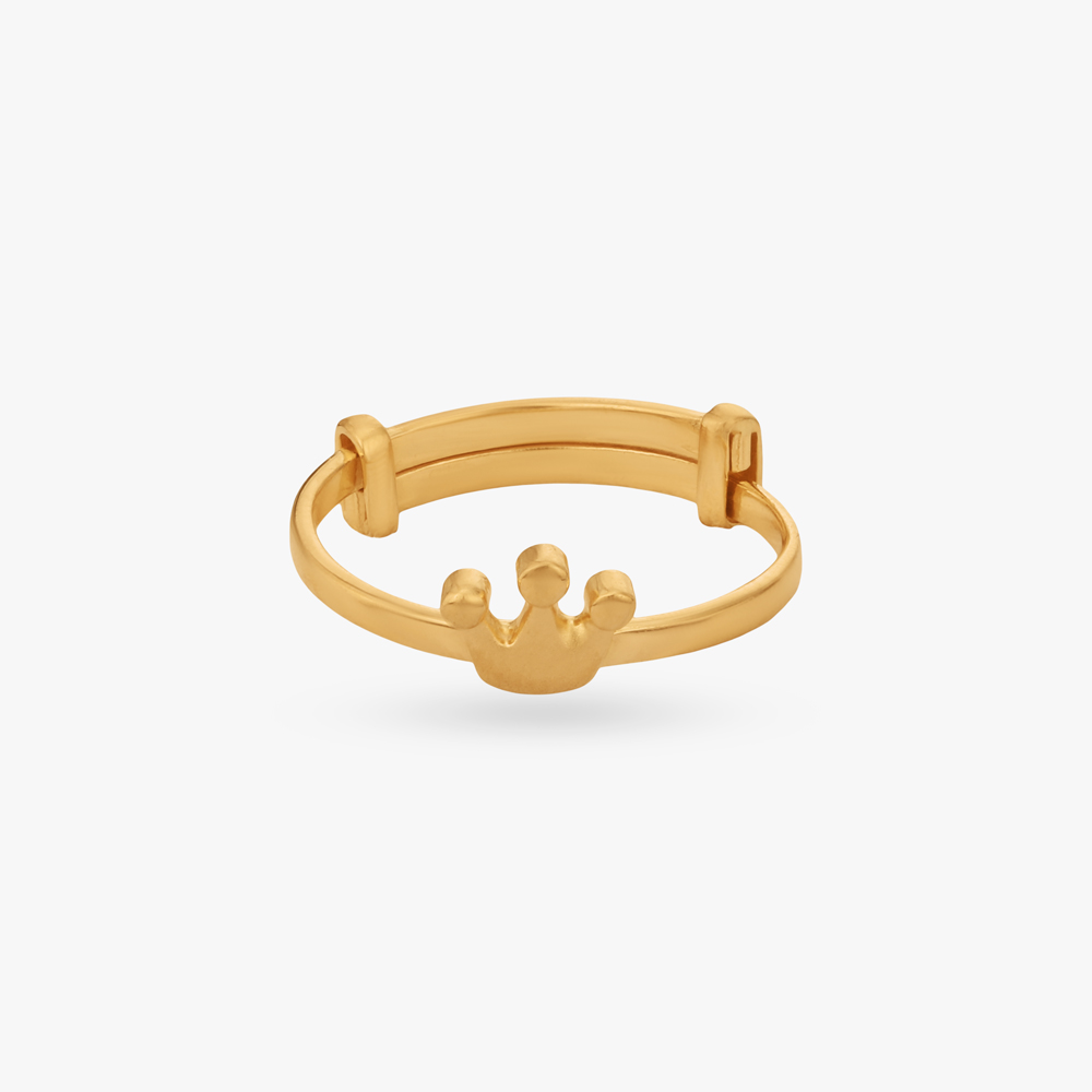 Little Monarch Gold Ring for Kids,,hi-res image number null
