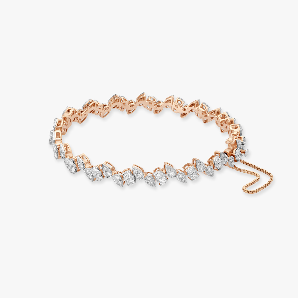 Enchanting Diamond Enwrap Bangle