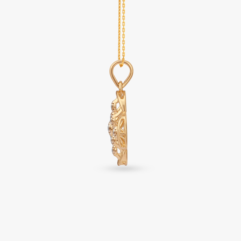 Radiant Grid Diamond Pendant,,hi-res image number null